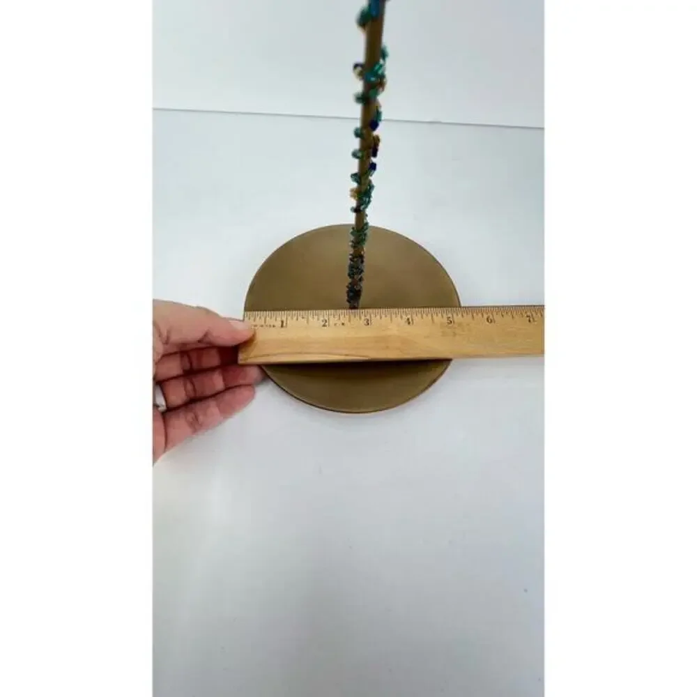 Pier 1‎ Imports Whimsical Bohemian Tall Beaded Bird Jewelry Stand
